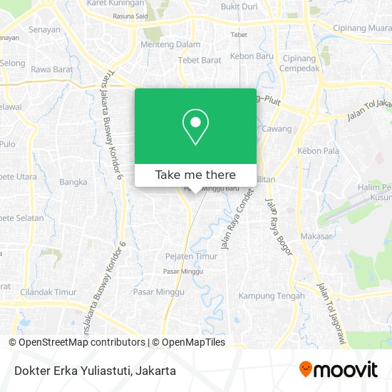 Dokter Erka Yuliastuti map