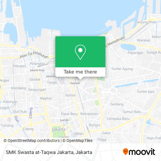 SMK Swasta at-Taqwa Jakarta map