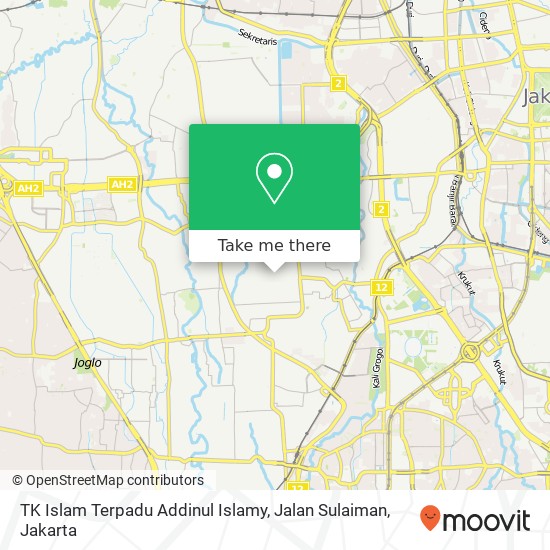 TK Islam Terpadu Addinul Islamy, Jalan Sulaiman map