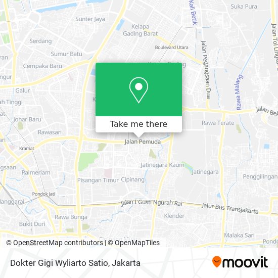 Dokter Gigi Wyliarto Satio map