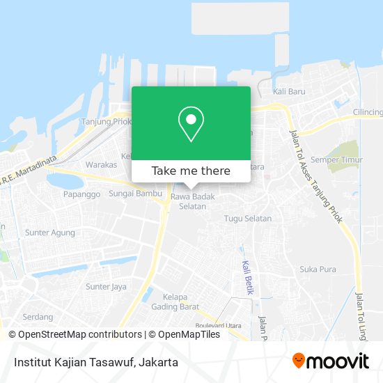 Institut Kajian Tasawuf map