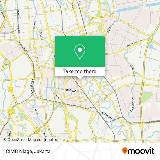 CIMB Niaga map