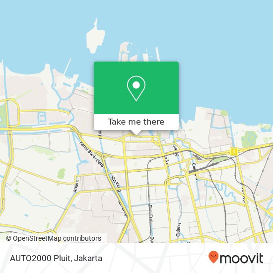 AUTO2000 Pluit, Jalan Pluit Selatan map