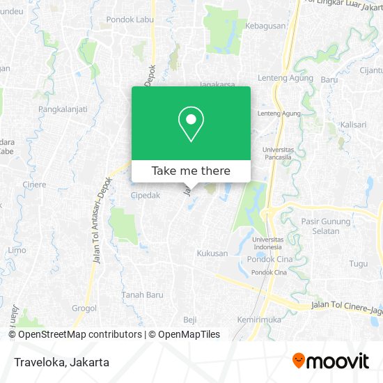 Traveloka map