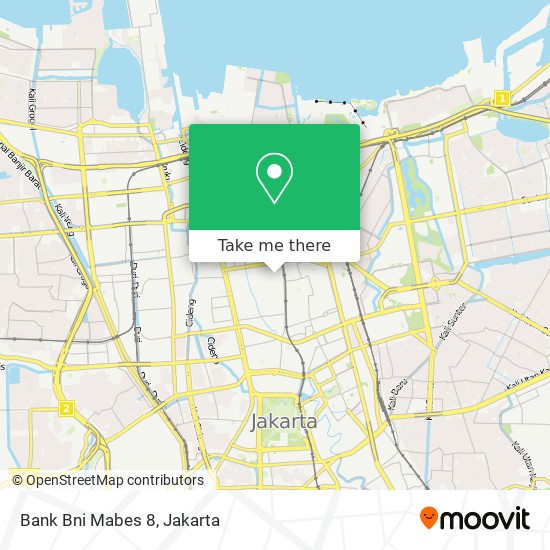 Bank Bni Mabes 8 map