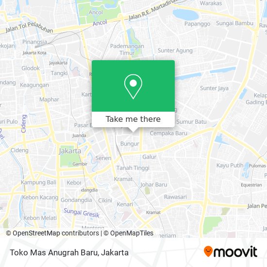 Toko Mas Anugrah Baru map