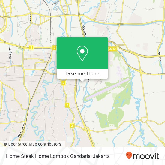 Home Steak Home Lombok Gandaria, Jalan Raya Jengki map