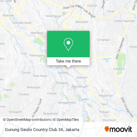 Gunung Geulis Country Club 36 map