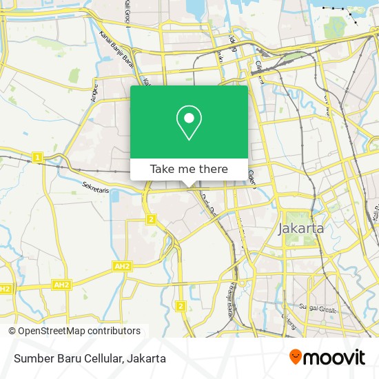 Sumber Baru Cellular map