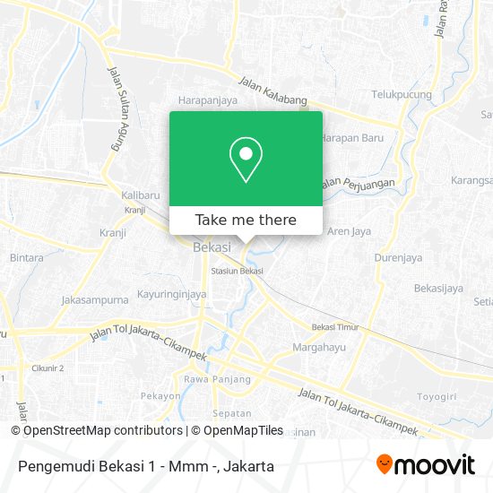 Pengemudi Bekasi 1 - Mmm - map