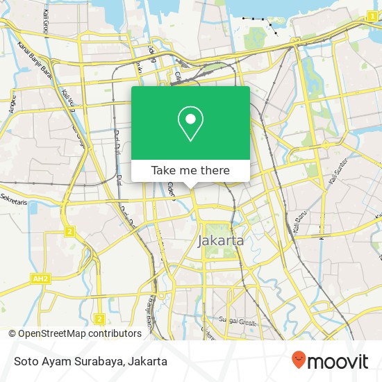 Soto Ayam Surabaya map