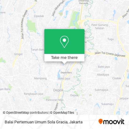 Balai Pertemuan Umum Sola Gracia map