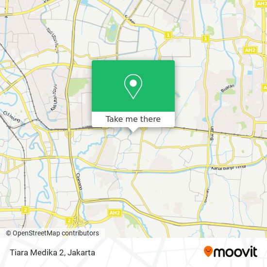 Tiara Medika 2 map