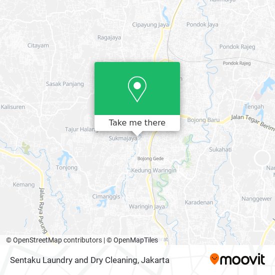 Sentaku Laundry and Dry Cleaning map