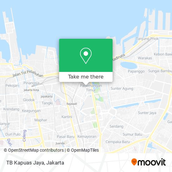 TB Kapuas Jaya map