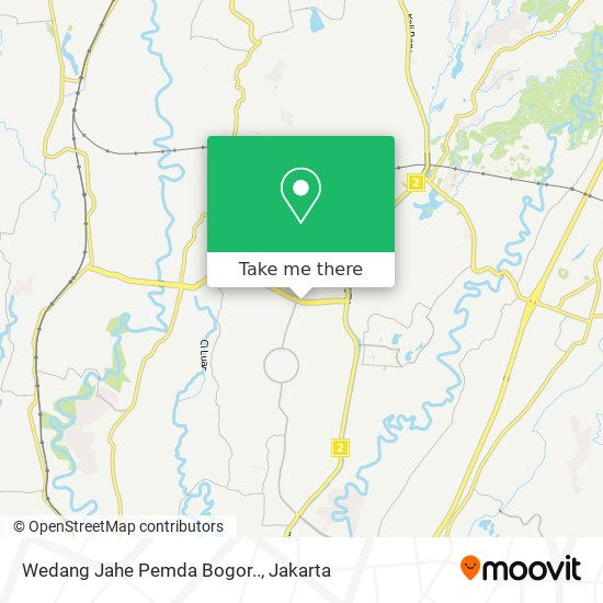 Wedang Jahe Pemda Bogor.. map