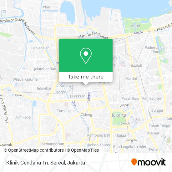 Klinik Cendana Tn. Sereal map