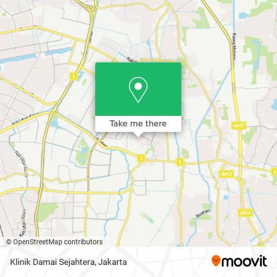 Klinik Damai Sejahtera map