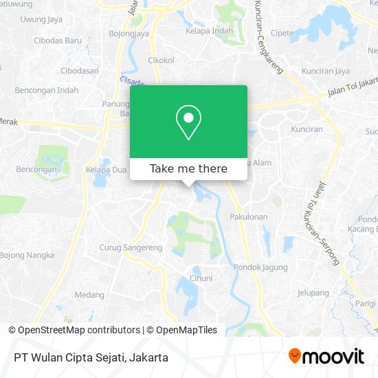 PT Wulan Cipta Sejati map