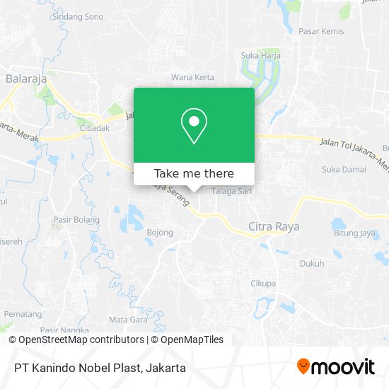 PT Kanindo Nobel Plast map