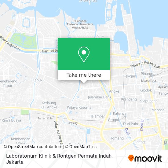 Laboratorium Klinik & Rontgen Permata Indah map