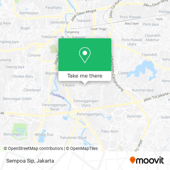 Sempoa Sip map