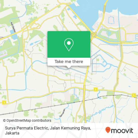 Surya Permata Electric, Jalan Kemuning Raya map