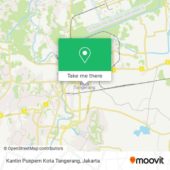 Kantin Puspem Kota Tangerang map