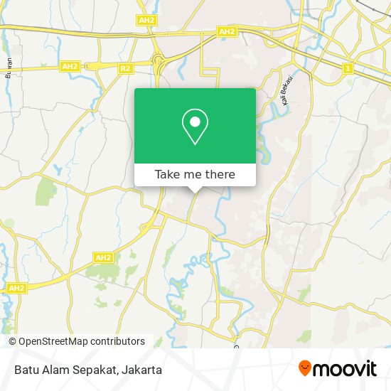 Batu Alam Sepakat map