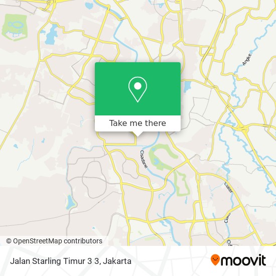 Jalan Starling Timur 3 3 map