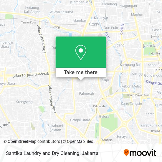 Santika Laundry and Dry Cleaning map