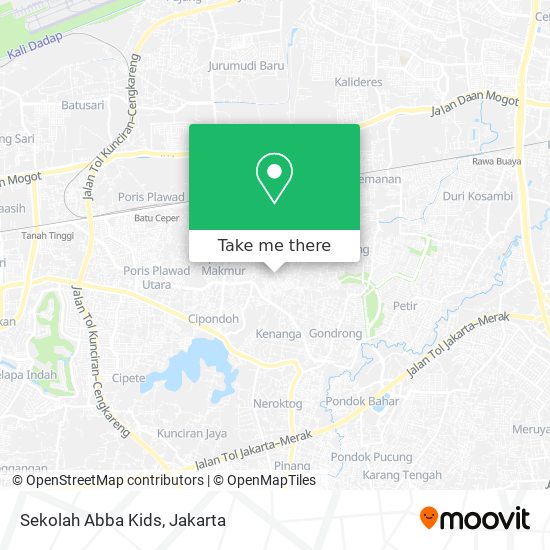 Sekolah Abba Kids map