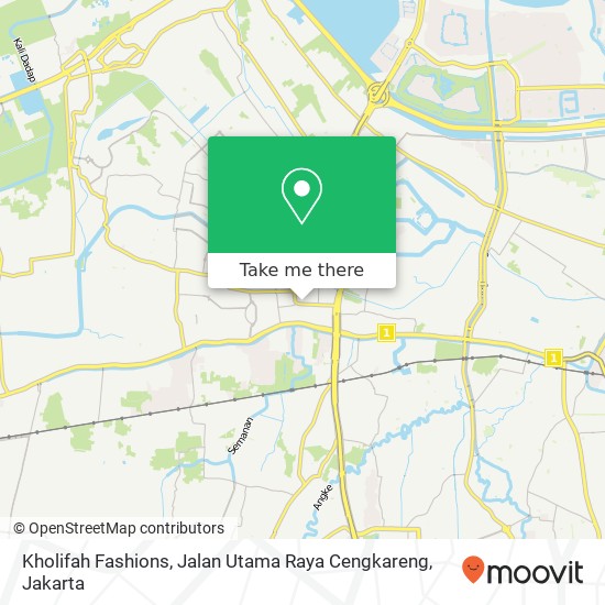 Kholifah Fashions, Jalan Utama Raya Cengkareng map