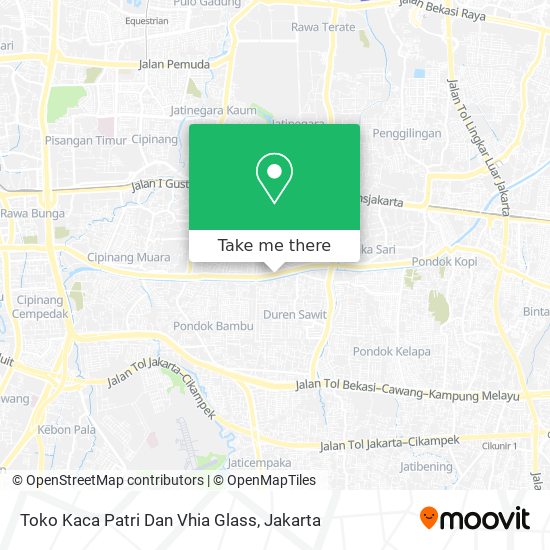 Toko Kaca Patri Dan Vhia Glass map