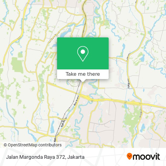 Jalan Margonda Raya 372 map