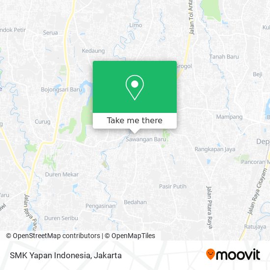 SMK Yapan Indonesia map