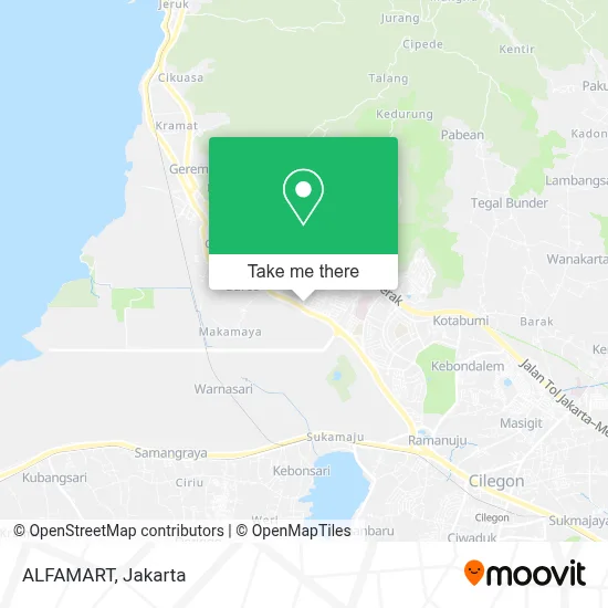 ALFAMART map
