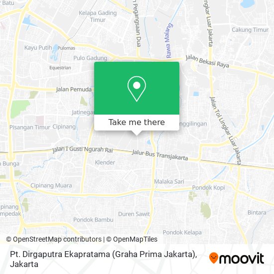 Pt. Dirgaputra Ekapratama (Graha Prima Jakarta) map