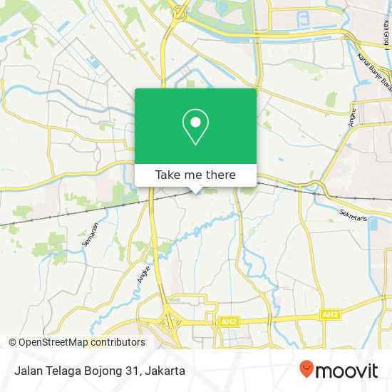 Jalan Telaga Bojong 31, Cengkareng map