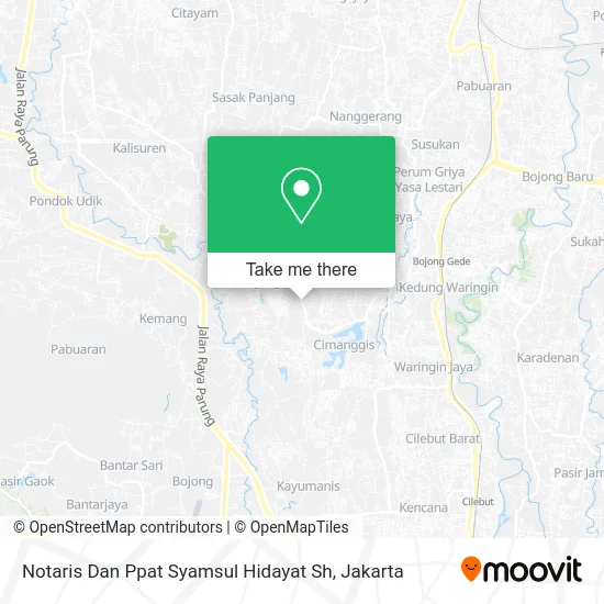 Notaris Dan Ppat Syamsul Hidayat Sh map