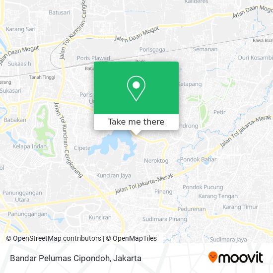 Bandar Pelumas Cipondoh map