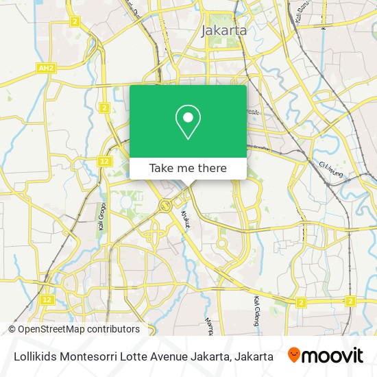 Lollikids Montesorri Lotte Avenue Jakarta map