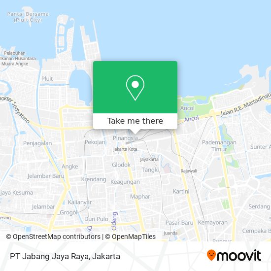 PT Jabang Jaya Raya map