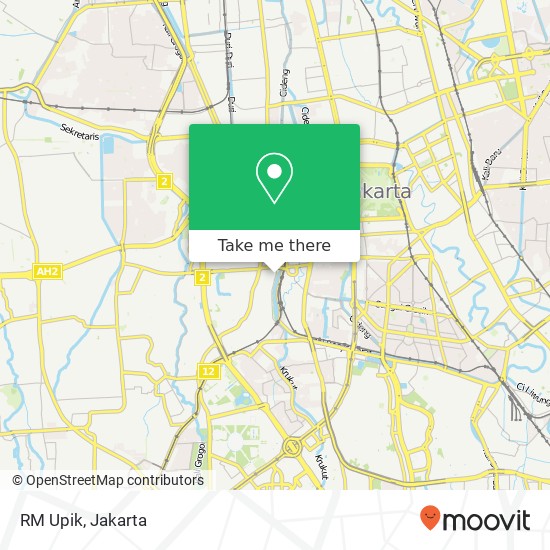 RM Upik, Jalan Petamburan map