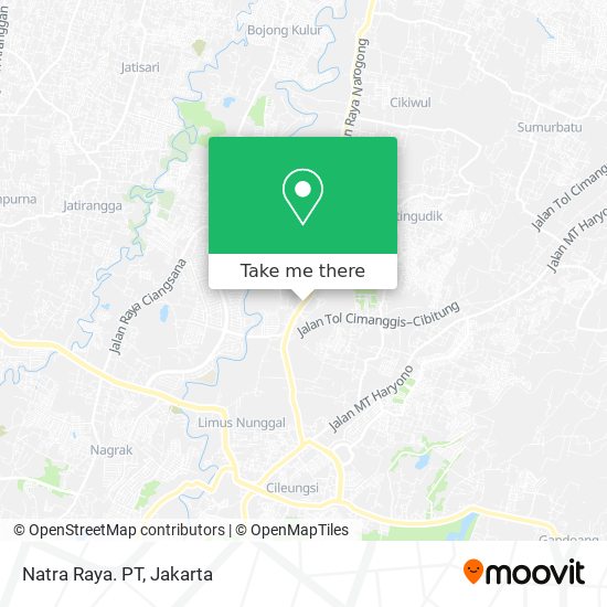 Natra Raya. PT map