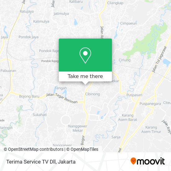Terima Service TV Dll map