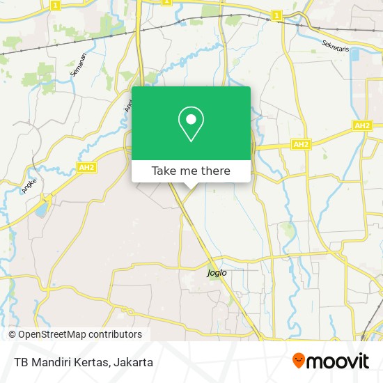 TB Mandiri Kertas map