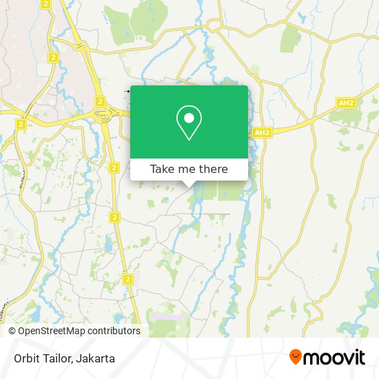 Orbit Tailor map