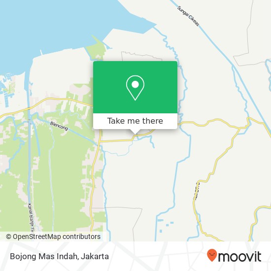 Bojong Mas Indah, Tarumajaya map