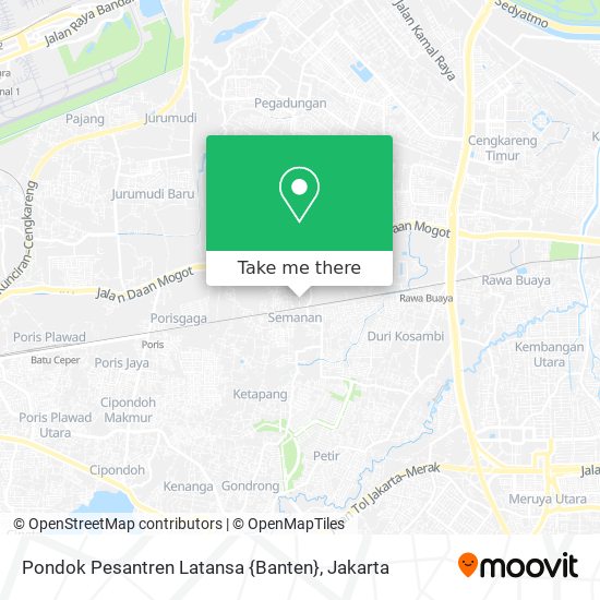 Pondok Pesantren Latansa {Banten} map